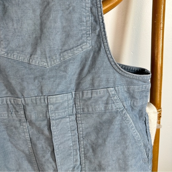 Aerie Blue Corduroy Overalls sz XS - Picture 7 of 9